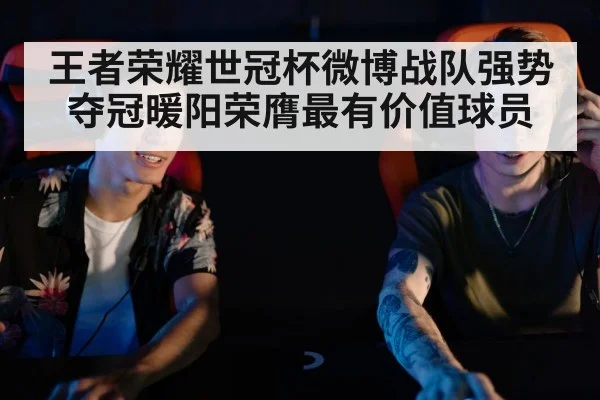 王者荣耀世冠杯微博战队强势夺冠暖阳荣膺最有价值球员